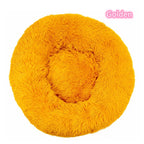 Fluffy donut bed for cats and small dogs, view 21
