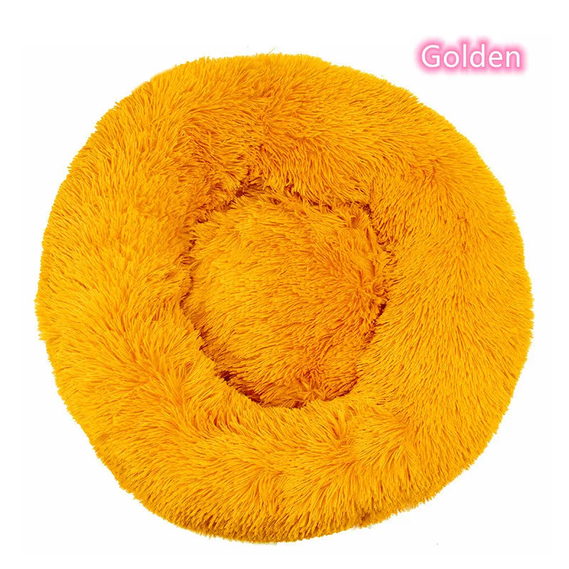 Fluffy donut bed for cats and small dogs, view 21