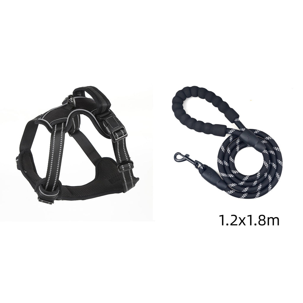 No-pull reflective dog harness vest, view 15