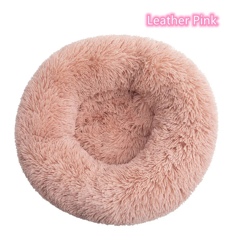 Fluffy donut bed for cats and small dogs, view 22