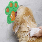 Green suction lick mat for dogs, view 7