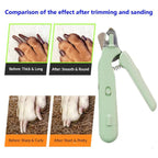 2-in-1 LED pet nail clipper and grinder, view 2