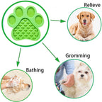 Green suction lick mat for dogs, view 5