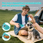 2-in-1 dog water bottle with fold-out bowl, view 7