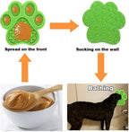 Green suction lick mat for dogs, view 4