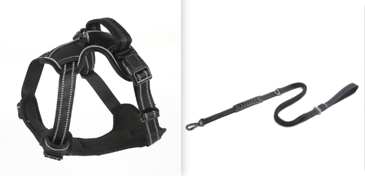 No-pull reflective dog harness vest, view 20