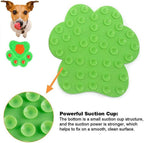 Green suction lick mat for dogs, view 3