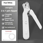 2-in-1 LED pet nail clipper and grinder, view 13
