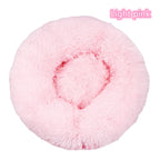 Fluffy donut bed for cats and small dogs, view 26