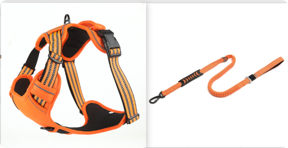 No-pull reflective dog harness vest, view 19