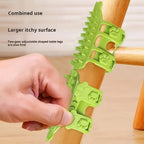 Cat corner self-groomer with massage bristles, view 8
