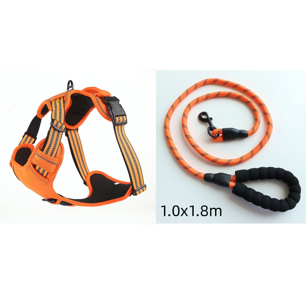 No-pull reflective dog harness vest, view 13