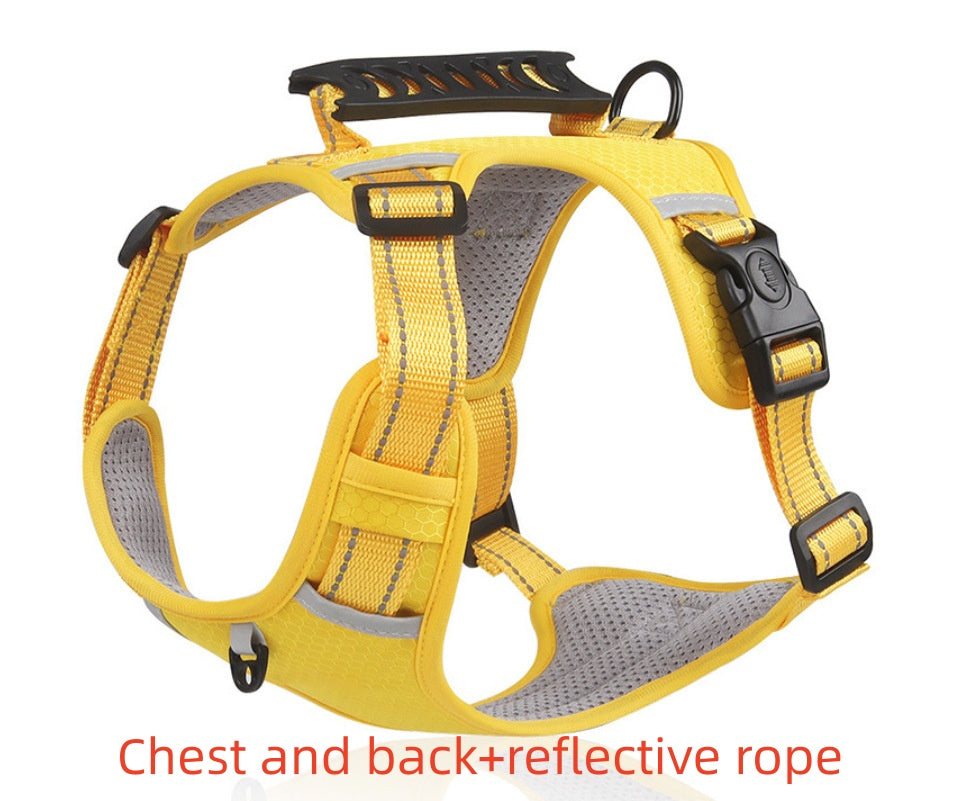 No-pull reflective dog harness vest, view 22