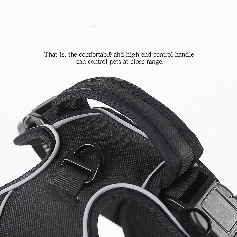 No-pull reflective dog harness vest, view 5
