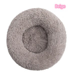 Fluffy donut bed for cats and small dogs, view 8