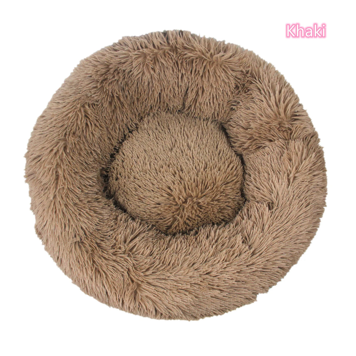 Fluffy donut bed for cats and small dogs, view 24