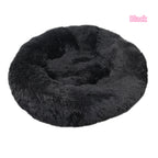 Fluffy donut bed for cats and small dogs, view 17