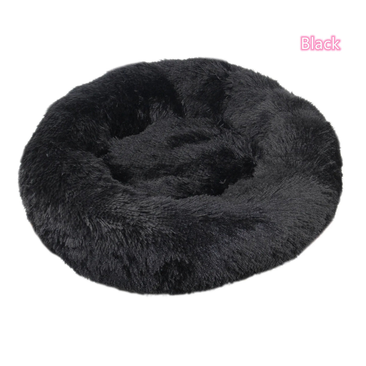 Fluffy donut bed for cats and small dogs, view 17